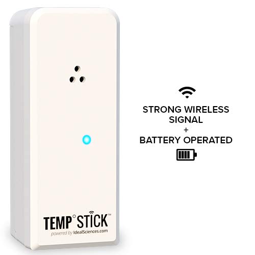 Temp Stick Remote WiFi Temperature & Humidity Sensor. No Subscription. 24/7  Monitor, Unlimited Text, App & Email Alerts. Free Apps, Made in America.  Use with Alexa, IFTTT. Monitor Anywhere, Anytime.: : Industrial